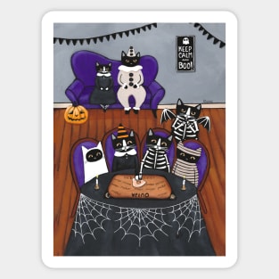 The Ouija Board Cats Sticker